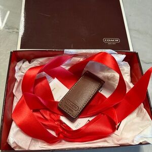 COACH money clip NWOT